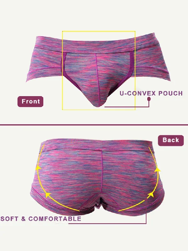 4pcs-cotton-striped-u-convex-pouch-briefs