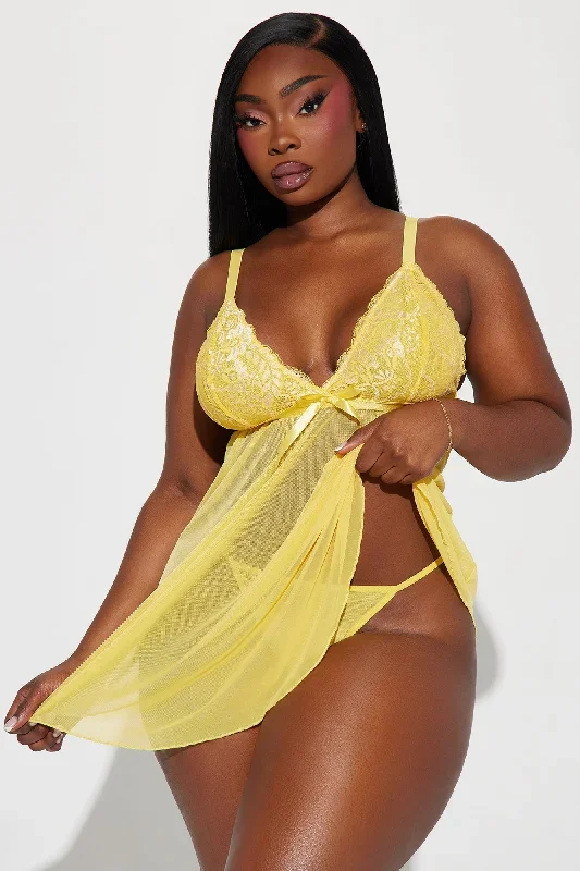 addicted-to-love-lace-babydoll-yellow