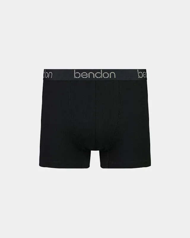 bendon-man-cotton-texture-mens-trunk-black-b50-499