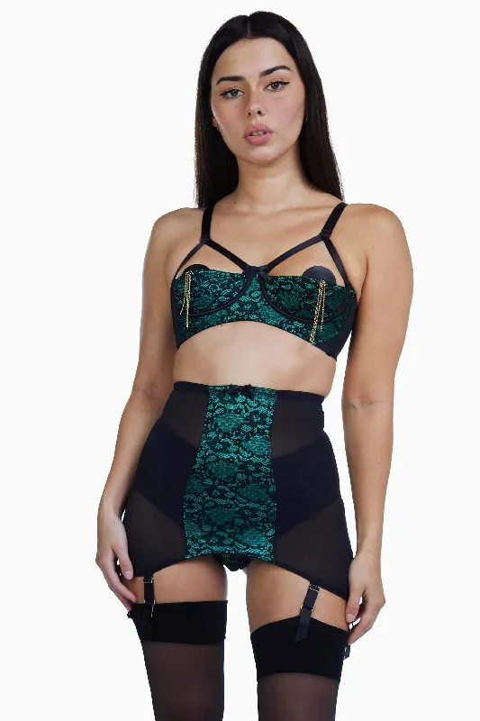 bettie-page-emerald-green-lace-1-4-cup-bra