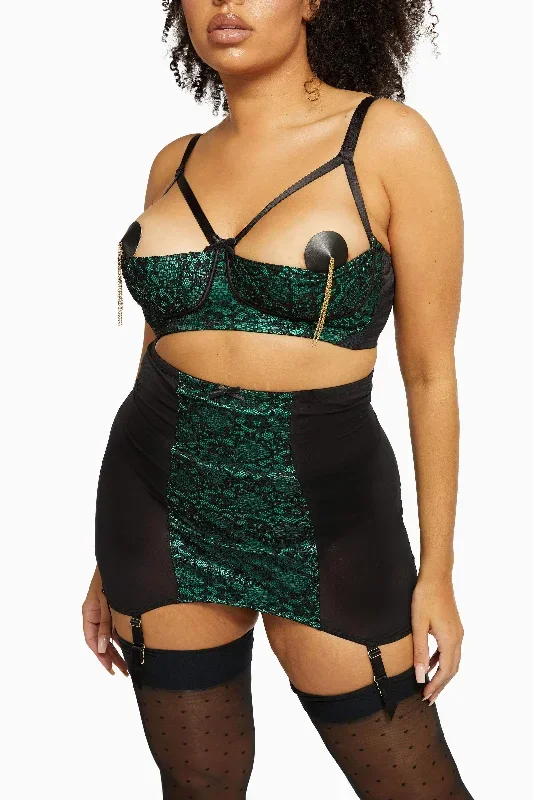 bettie-page-emerald-green-lace-1-4-cup-bra