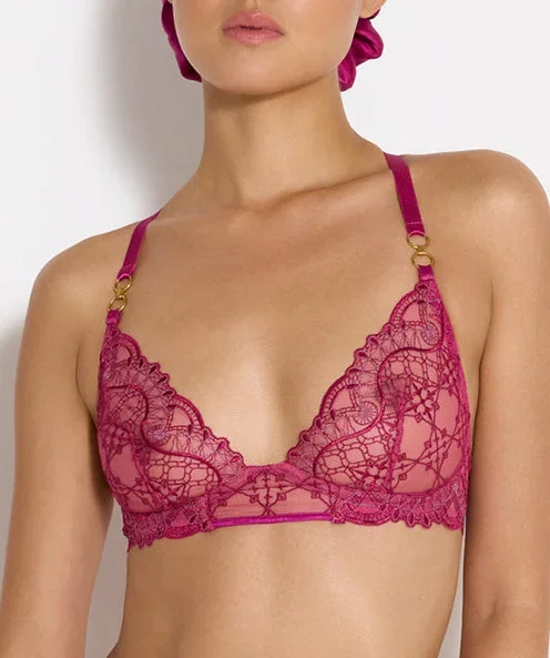 Mari Soft Cup Bra Magenta