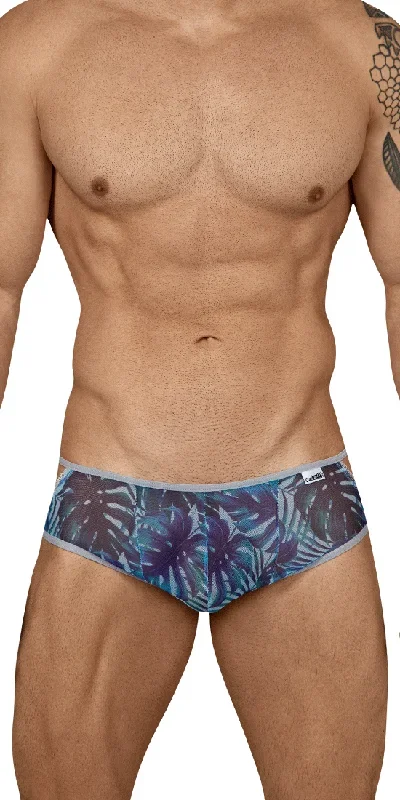 Candyman 99439 Floral Briefs Blue