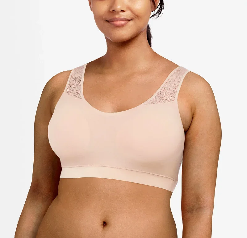 Chantelle SoftStretch Nude Blush Padded Bralette Bra 11G1