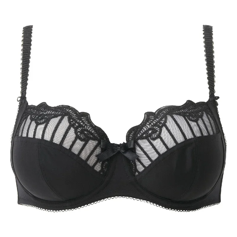 Sienna Black Full Cup Bra - Charnos