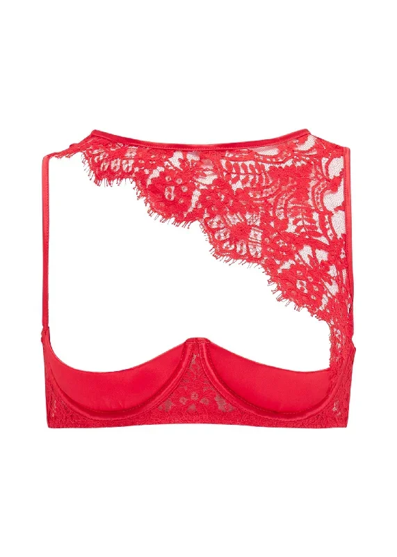 Marella Quarter Cup Bra (Red)