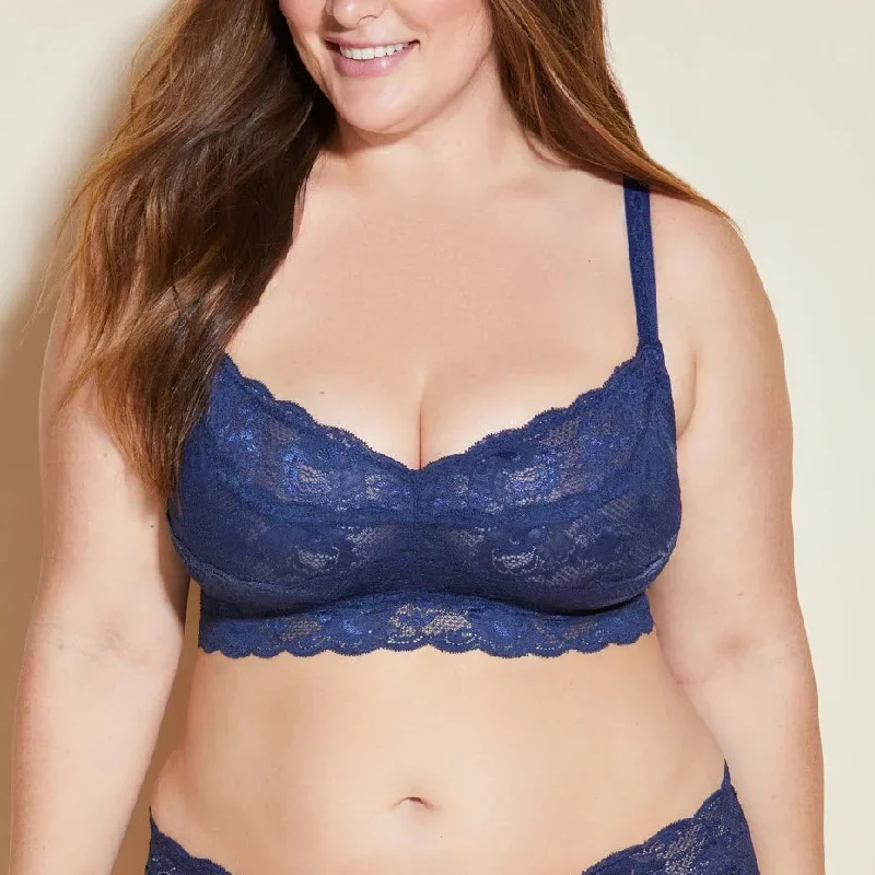 Cosabella Never Say Never Navy Extended Sweetie Bralette Bra Never1301P