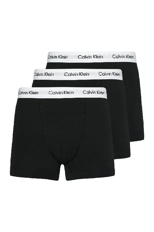 Calvin Klein 3 Pack Men's Cotton Stretch Trunks