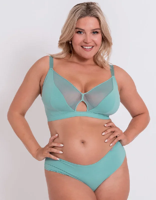 Curvy Kate Get Up and Chill Bralette Sage