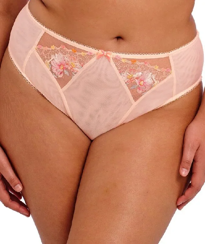 Elomi Himari High Leg Brief - Peach Whisper