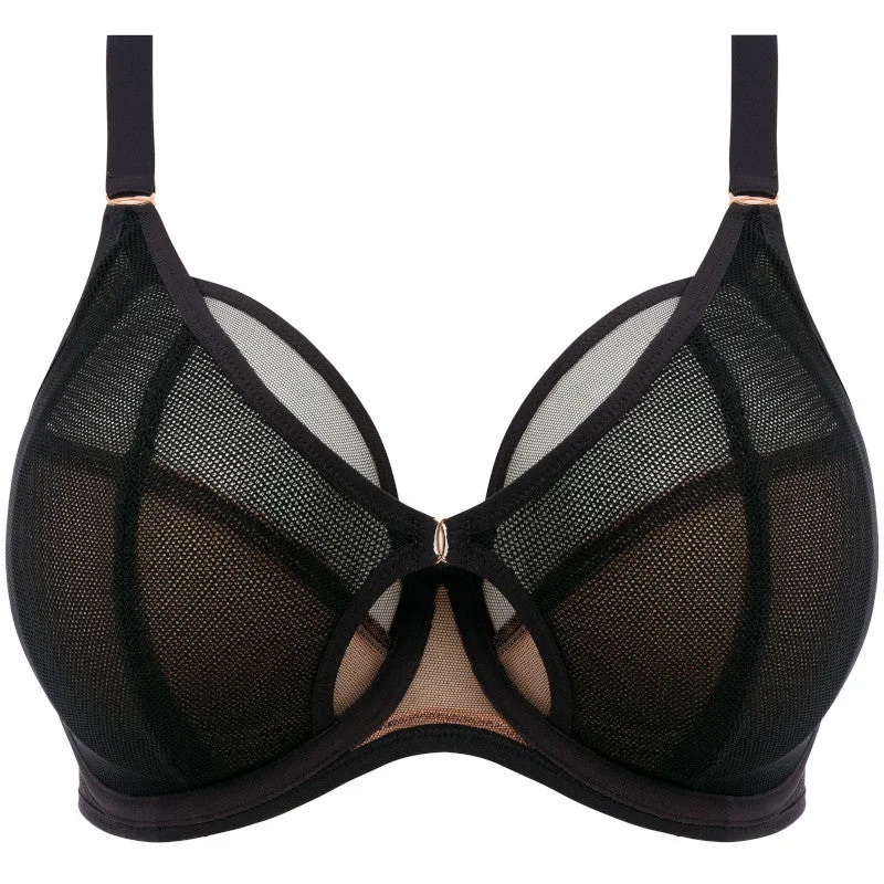 Kintai Plunge Bra Black - Elomi