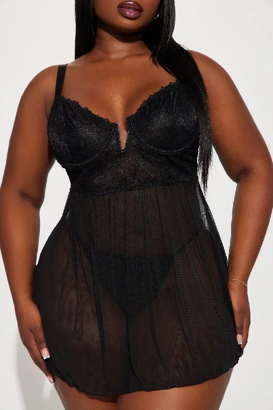 flaunt-it-all-babydoll-black