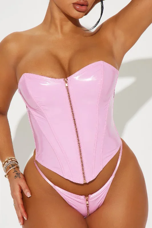 follow-my-lead-liquid-vinyl-2-piece-corset-set-pink