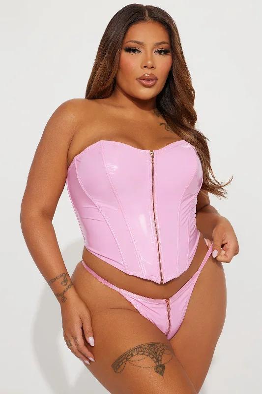 follow-my-lead-liquid-vinyl-2-piece-corset-set-pink