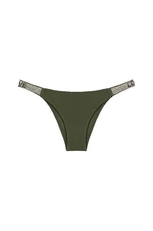 Green Underwear Love Cheeky-cut Panties Lingerie Bottom