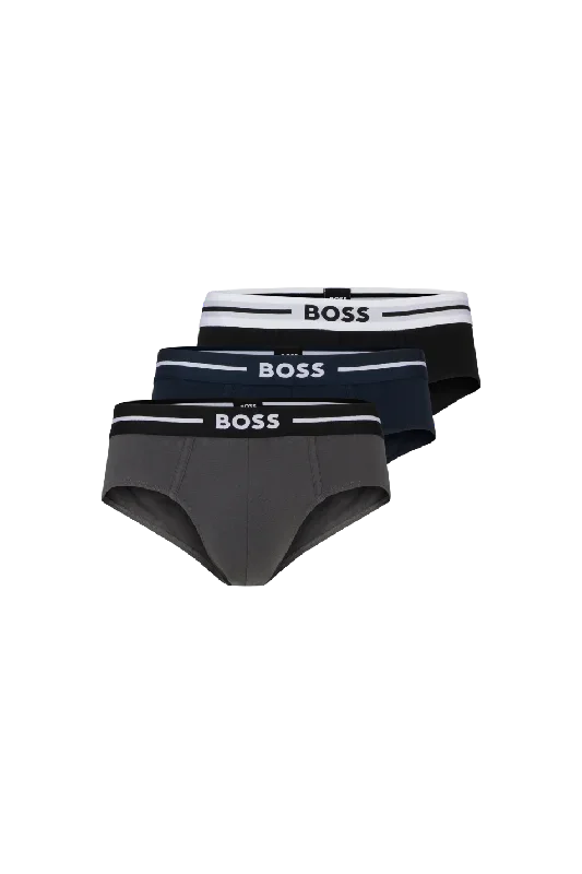 Boss 3 Pack Bold Men's Hip Brief