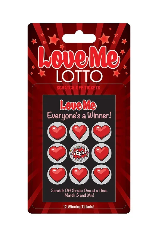 Love Me Lotto Ticket Bedroom Accessory - Red