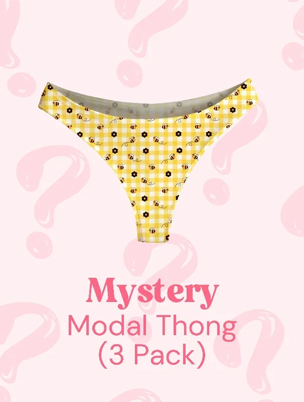 Mystery Modal Thong (3 Pack)