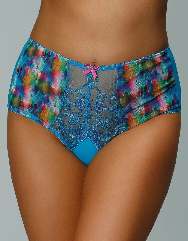 Nessa Valerie Midi Brief Turquoise