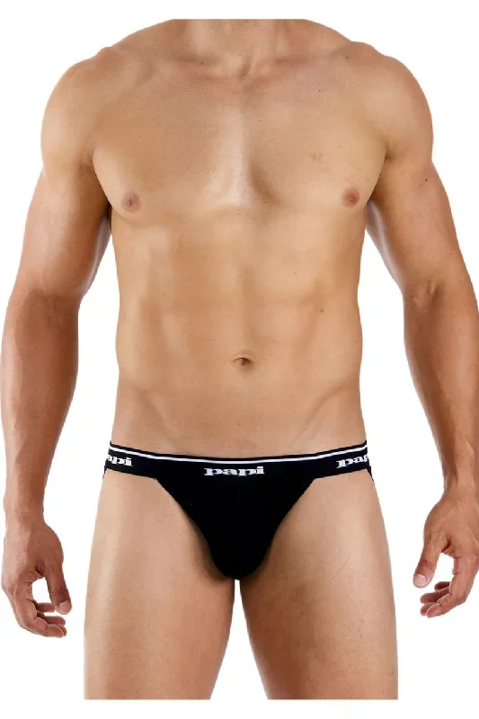 Papi 705910-001 3PK 1X1 Rib Jockstrap