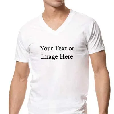 Personalized V-Neck T-shirt