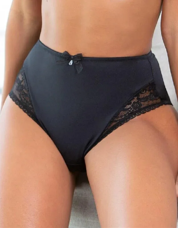 Pour Moi Aura Deep Brief Black