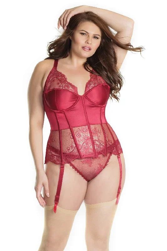 Royal Queen B- Plus Size  Bustier