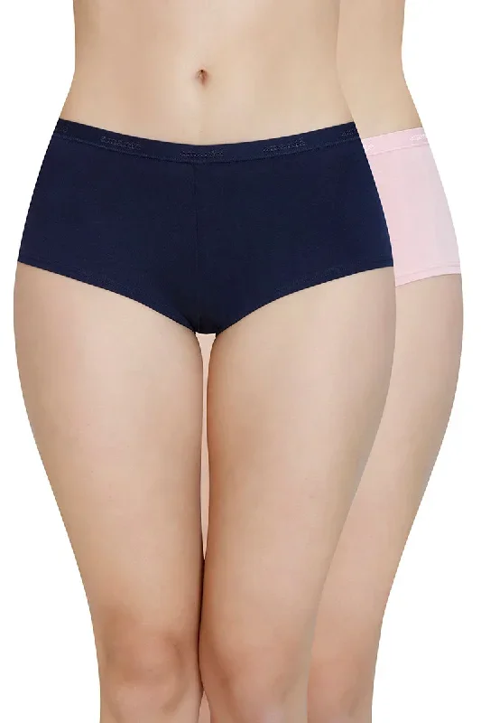 Solid Low Rise Boyshort (Pack of 2)