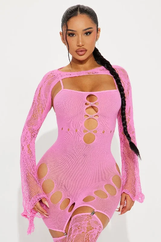 turn-up-the-music-3-piece-bodystocking-set-hot-pink