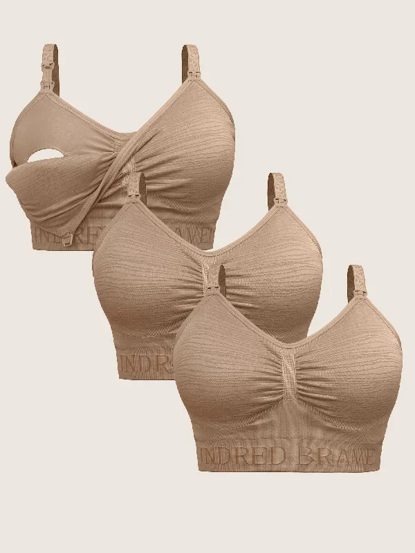 Wash Wear Spare Pumping Bra Pack | Latte