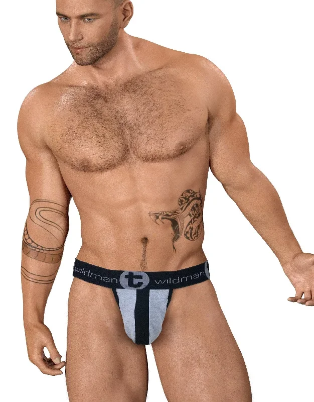 wildmant-stretch-cotton-strapless-big-boy-pouch-gray-black