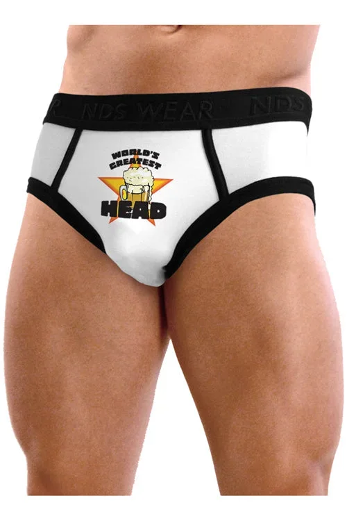 World's Greatest Head - Mens Briefs Underwear