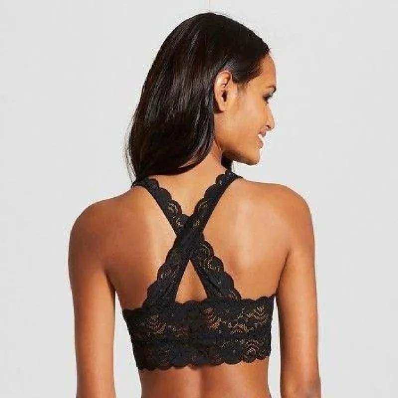 xhilaration-lace-crossback-wire-free-bra-bralette-small-black